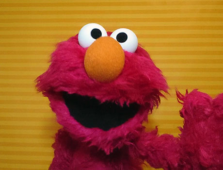 Elmo smiling