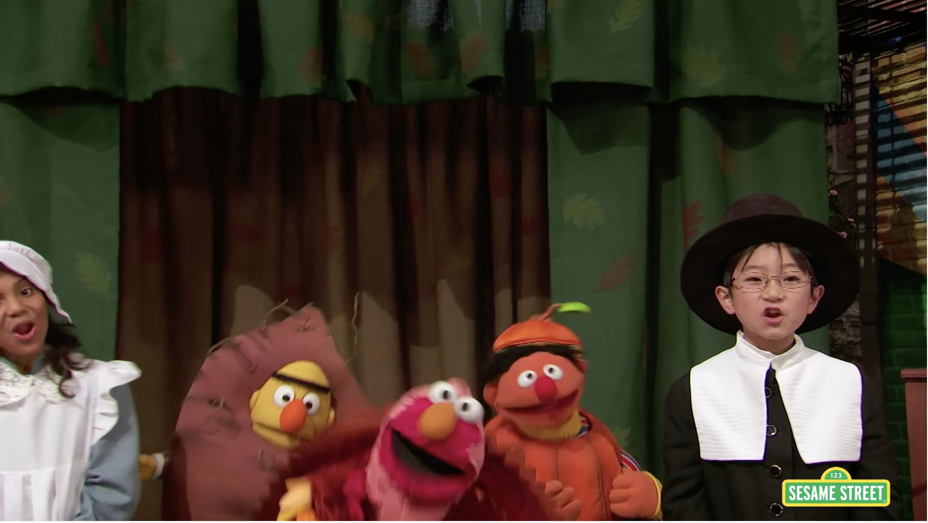 Sesame Street thanksgiving thumbnail